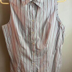 Gap Sleeveless Cotton Shirt